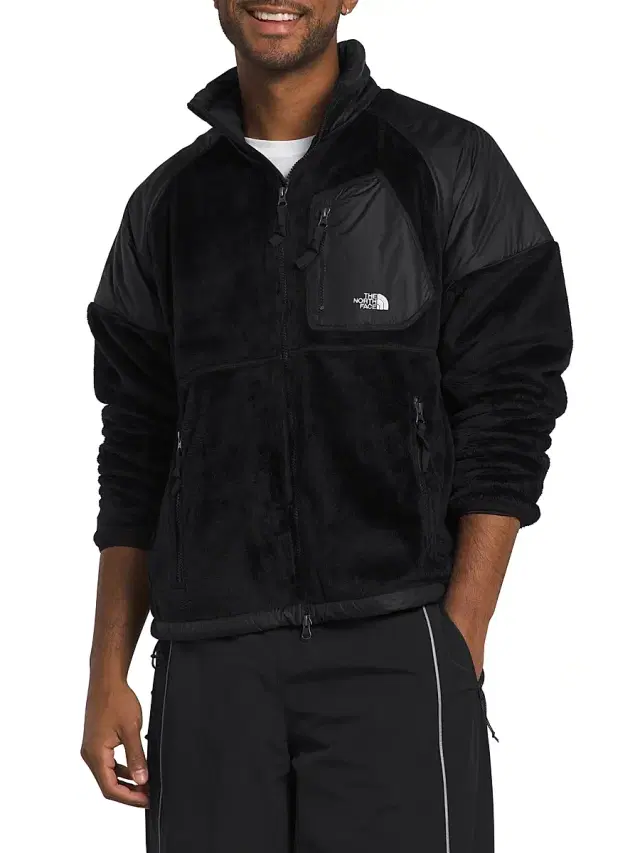 The North Face Men's Versa Velour & Ripstop Jacket - Black