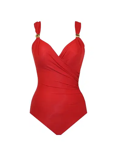 Miraclesuit Swim Women's Razzle Dazzle Siren One-Piece Swimsuit - Cayenne - Size 6 | Thumbnail 1 Miraclesuit Swim Women's Razzle Dazzle Siren One-Piece Swimsuit - Cayenne - Size 6 | Thumbnail 1