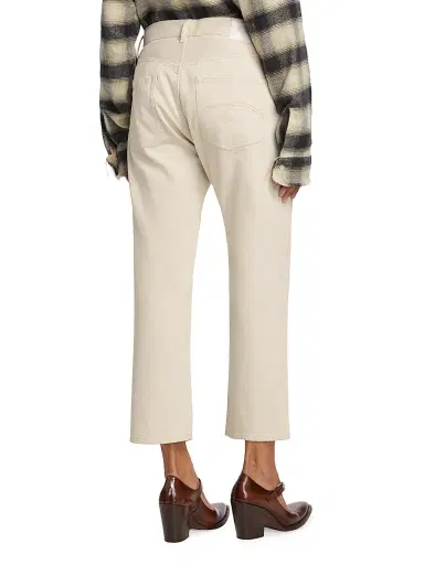R13 Women's Boyfriend Low-Rise Crop Jeans | Thumbnail 5 R13 Women's Boyfriend Low-Rise Crop Jeans | Thumbnail 5