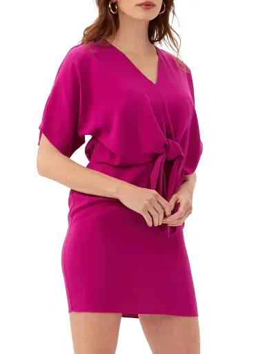 Trina Turk Women's Argan Self-Tie Minidress | Thumbnail 3