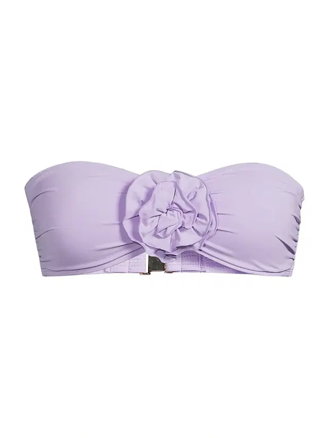 Lilly Pulitzer Women's Harlan Strapless Bikini Top - Water Hyacinth