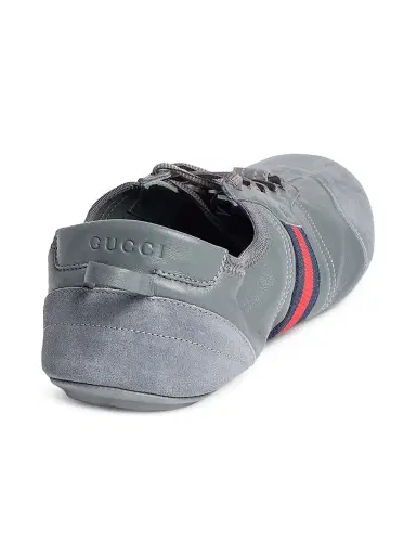 Gucci Men's Flex Suede Sneakers | Thumbnail 3 Gucci Men's Flex Suede Sneakers | Thumbnail 3
