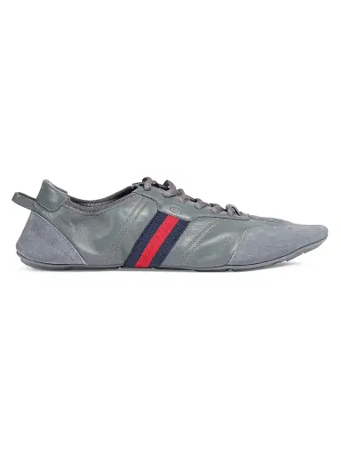 Gucci Men's Flex Suede Sneakers | Thumbnail 1 Gucci Men's Flex Suede Sneakers | Thumbnail 1