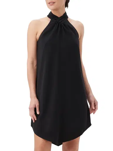 Trina Turk Women's Hiroto Halterneck Minidress | Thumbnail 1 Trina Turk Women's Hiroto Halterneck Minidress | Thumbnail 1