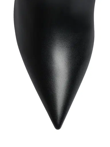 Gucci Women's Signoria 50MM Leather Tall Boots - Black - Size 6 | Thumbnail 4 Gucci Women's Signoria 50MM Leather Tall Boots - Black - Size 6 | Thumbnail 4