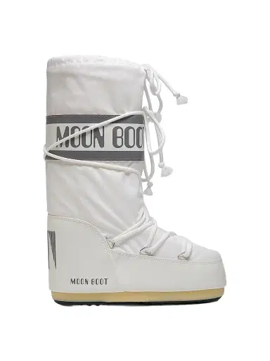 Moon Boot Women's Icon Nylon Boots - White - Size 4.5 | Thumbnail 1