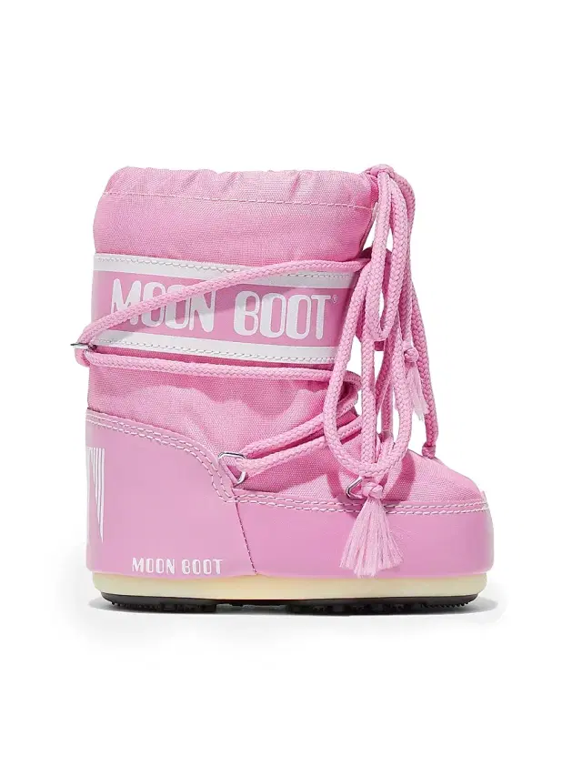 Moon Boot Baby's Icon Mini Padded Nylon Boots - Light Pink 4 (Baby)