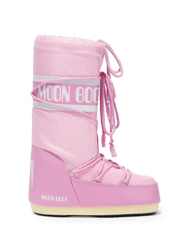 Moon Boot Little Kid's Icon Padded Nylon Boots - Light Pink 7 (Toddler)