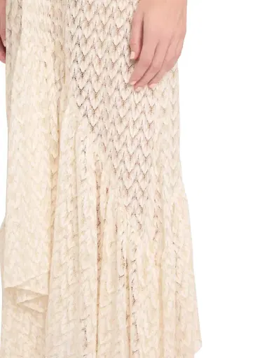 Ramy Brook Women's Anya Metallic Zig-Zag Maxi Dress - White Pattern | Thumbnail 5 Ramy Brook Women's Anya Metallic Zig-Zag Maxi Dress - White Pattern | Thumbnail 5