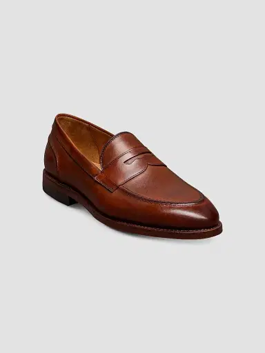 Allen Edmonds Men's Randolph 2.0 Leather Penny Loafers - Chili | Thumbnail 2