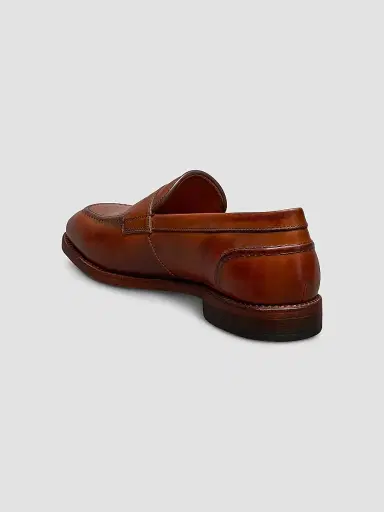 Allen Edmonds Men's Randolph 2.0 Leather Penny Loafers - Chili | Thumbnail 3