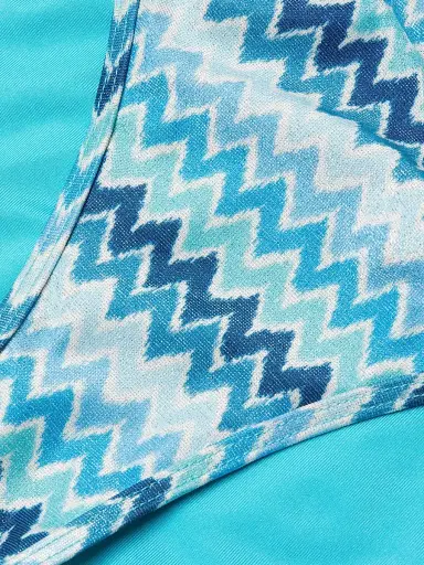 Ramy Brook Women's Isla Chevron Bikini Bottom | Thumbnail 6