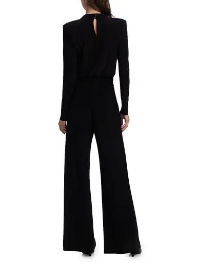 Ramy Brook Women's Eden Cowlneck Long-Sleeve Jumpsuit | Thumbnail 5