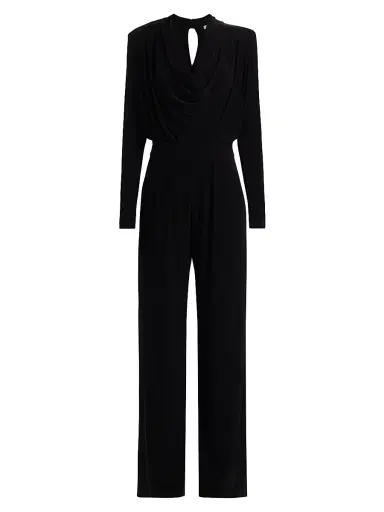 Ramy Brook Women's Eden Cowlneck Long-Sleeve Jumpsuit | Thumbnail 1