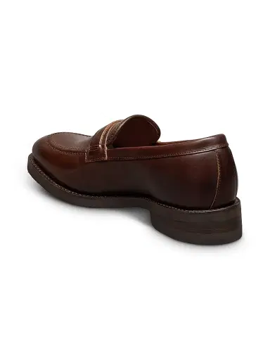 Allen Edmonds Men's Rollins Buckle-Detail Leather Loafers - Porcino - Size 7 | Thumbnail 2
