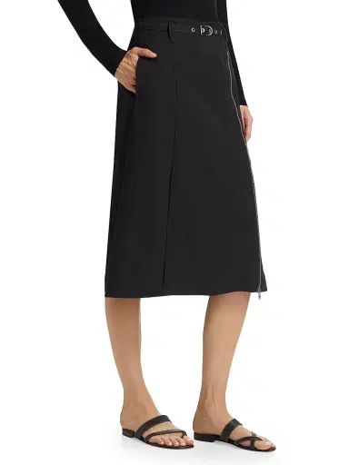 3.1 Phillip Lim Women's Belted Utility Midi-Skirt | Thumbnail 4