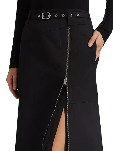 3.1 Phillip Lim Women's Belted Utility Midi-Skirt | Thumbnail 6