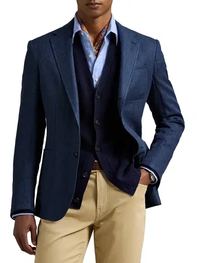 Polo Ralph Lauren Men's Polo Tailored Herringbone Sport Coat | Thumbnail 3 Polo Ralph Lauren Men's Polo Tailored Herringbone Sport Coat | Thumbnail 3