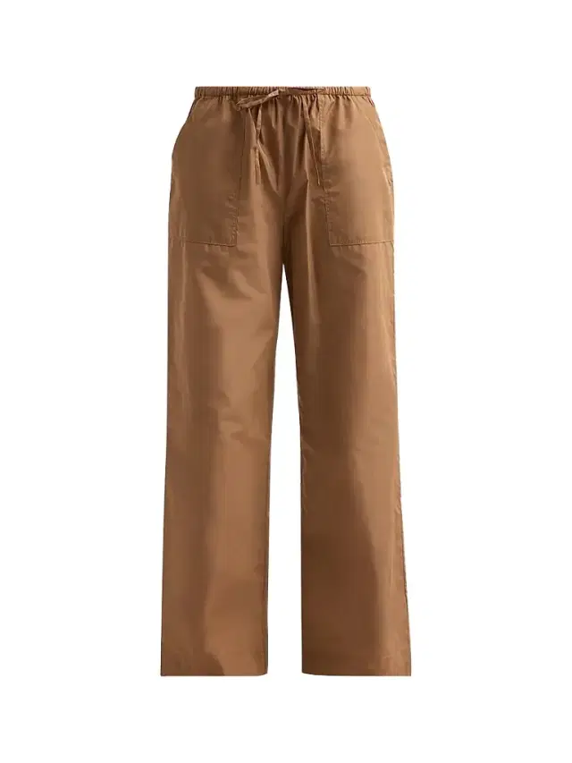 rag & bone Women's Claire Taffeta Drawstring Pants - Camel