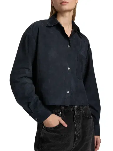 TWP Women's Little Big Joe Suede Jacket | Thumbnail 6 TWP Women's Little Big Joe Suede Jacket | Thumbnail 6