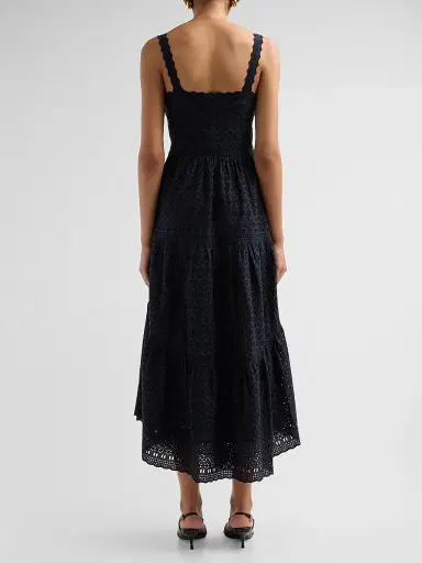 Ulla Johnson Women's Constance Cotton Midi Dress | Thumbnail 3 Ulla Johnson Women's Constance Cotton Midi Dress | Thumbnail 3