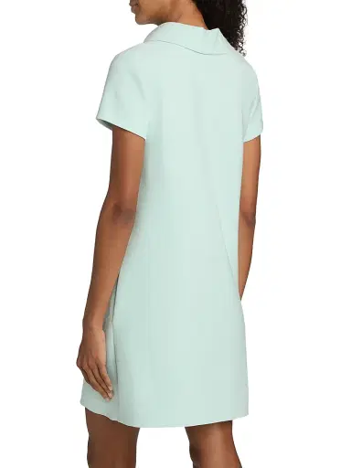 Oscar de la Renta Women's Embroidered Wool Shift Minidress | Thumbnail 5 Oscar de la Renta Women's Embroidered Wool Shift Minidress | Thumbnail 5