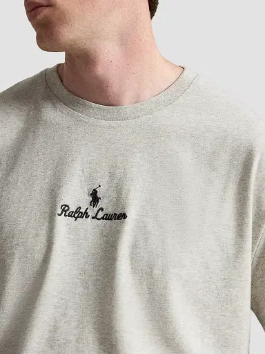 Polo Ralph Lauren Men's Logo Jersey Classic-Fit T-Shirt - Light Sport Heather | Thumbnail 5