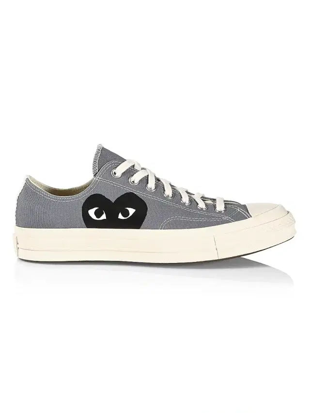 Comme des Garçons PLAY CdG PLAY x Converse Men's Chuck Taylor All Star Low-Top Sneakers - Grey