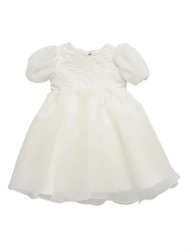 Joan Calabrese Baby Girl's, Little Girl's & Girl's Sequin Embroidered Puff Sleeve Dress -