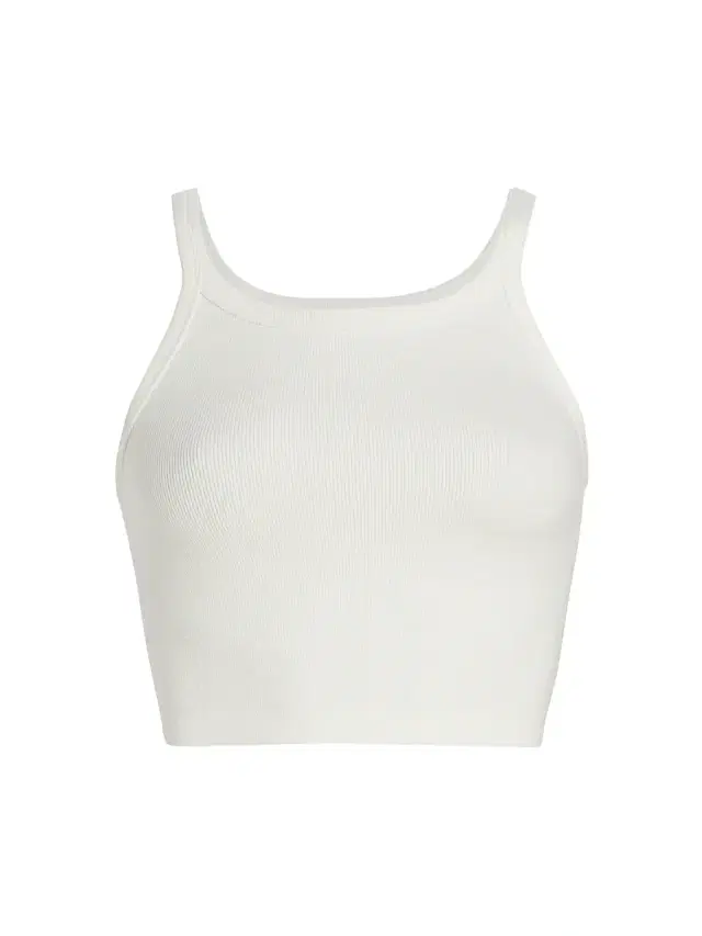 WARDROBE.NYC Women's Hailey Bieber Rib-Knit Tank Top - Off White