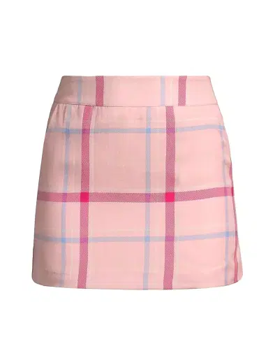 Undra Celeste Women's Plaid Miniskirt | Thumbnail 1