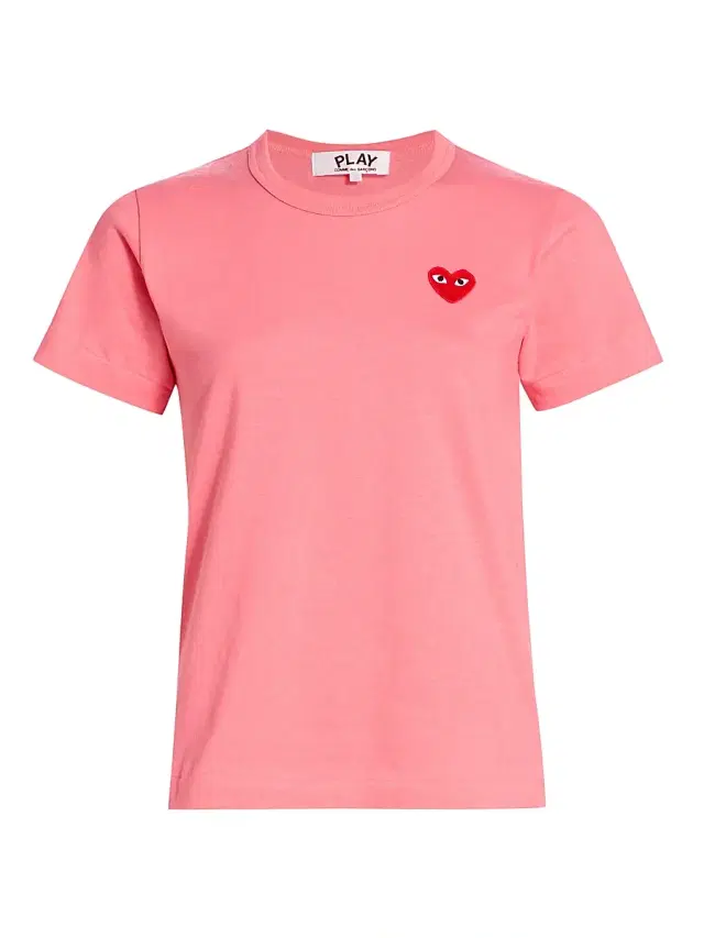 Comme des Garçons PLAY Women's Heart T-Shirt - Pink