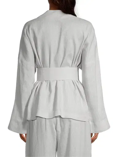 Undra Celeste Women's Belted Wrap Jacket | Thumbnail 5 Undra Celeste Women's Belted Wrap Jacket | Thumbnail 5