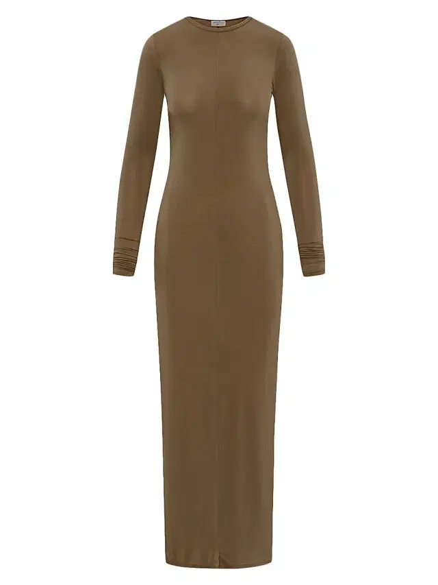 Artemis Diciero Women's Carmen Knit Maxi Dress - Olive