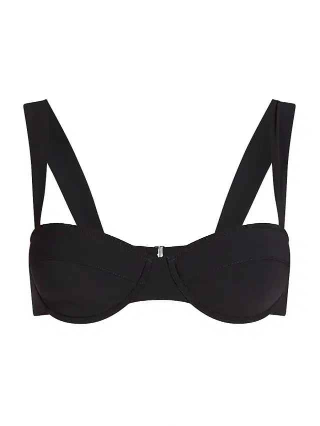 Valimare Women's Athens Balconette Bikini Top - Black