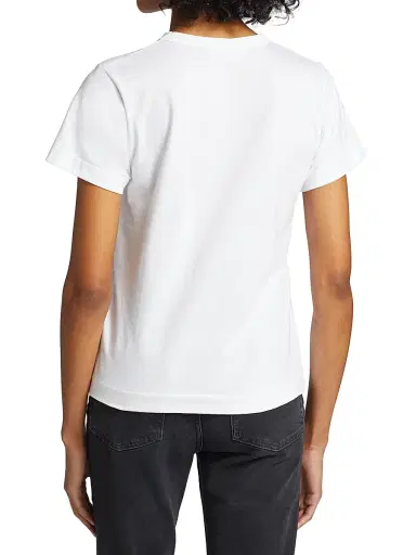 Comme des Garçons PLAY Women's Heart T-Shirt - White - Size XS | Thumbnail 5
