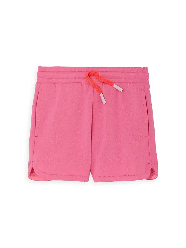 Rockets of Awesome Little Girl's & Girl's Dolphin Shorts - Pink Lemonade