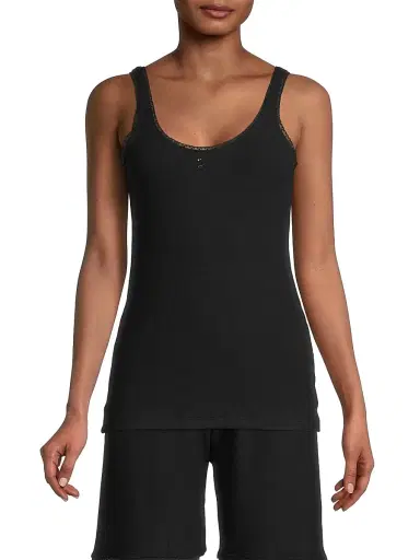Andine Women's Amelie Scoop Neck Lace-Trim Tank | Thumbnail 3 Andine Women's Amelie Scoop Neck Lace-Trim Tank | Thumbnail 3