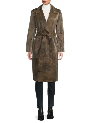 Kobi Halperin Women's Viv Shearling-Trimmed Belted Coat | Thumbnail 6 Kobi Halperin Women's Viv Shearling-Trimmed Belted Coat | Thumbnail 6