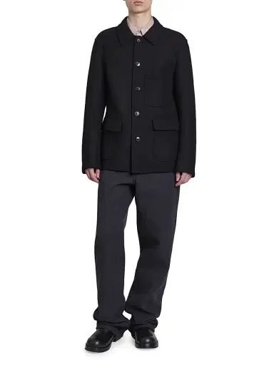 Dries Van Noten Men's Braxton Button-Front Jacket | Thumbnail 2 Dries Van Noten Men's Braxton Button-Front Jacket | Thumbnail 2