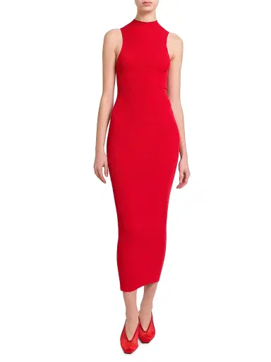 Armarium Women's Cosima Rib-Knit Maxi Dress | Thumbnail 3