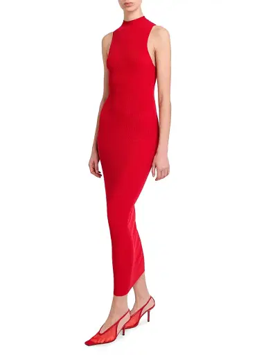 Armarium Women's Cosima Rib-Knit Maxi Dress | Thumbnail 4
