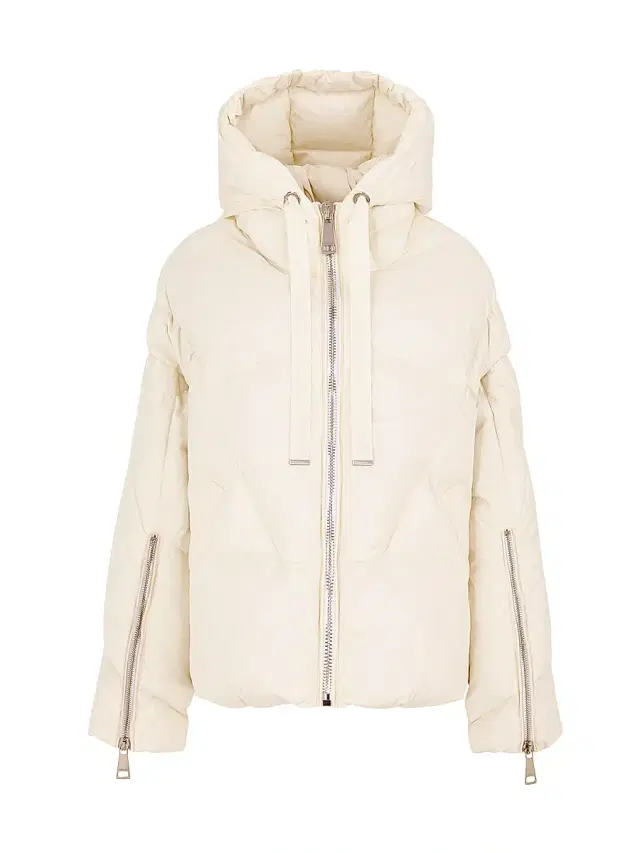 KhrisJoy Women's Iconic Milano Down Puffer Jacket - Butter - Size 8