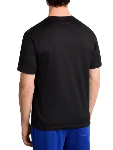 Stefano Ricci Men's Logo Cotton T-Shirt - Black | Thumbnail 3