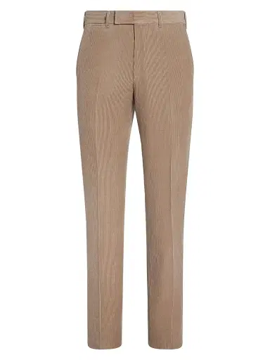 Zegna Men's Cashmere Wool and Silk Blend Pants - Light Taupe - Size 38 | Thumbnail 1 Zegna Men's Cashmere Wool and Silk Blend Pants - Light Taupe - Size 38 | Thumbnail 1