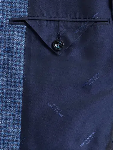 Kiton Men's Cashmere Houndstooth Sport Coat | Thumbnail 6 Kiton Men's Cashmere Houndstooth Sport Coat | Thumbnail 6