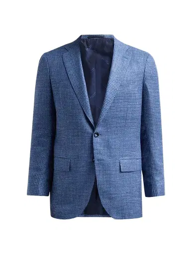 Kiton Men's Cashmere Houndstooth Sport Coat | Thumbnail 1 Kiton Men's Cashmere Houndstooth Sport Coat | Thumbnail 1