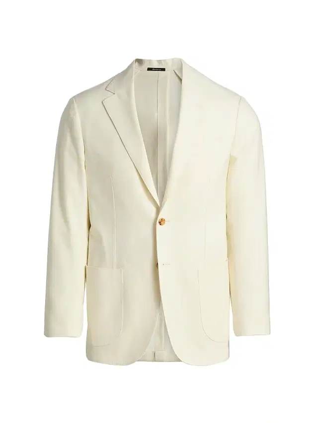 Sartorio Napoli Men's Virgin Wool Single-Breasted Sport Coat - White
