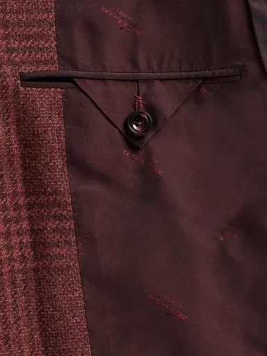 Kiton Men's Plaid Cashmere-Cotton-Silk Sport Coat | Thumbnail 6
