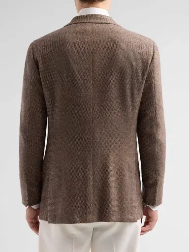 Kiton Men's Woven Cashmere Sport Coat | Thumbnail 3